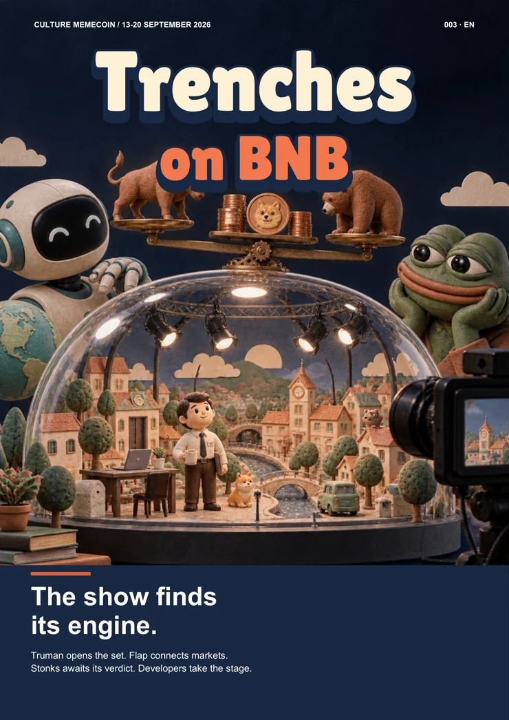 Trenches on BNB, cover of issue 3