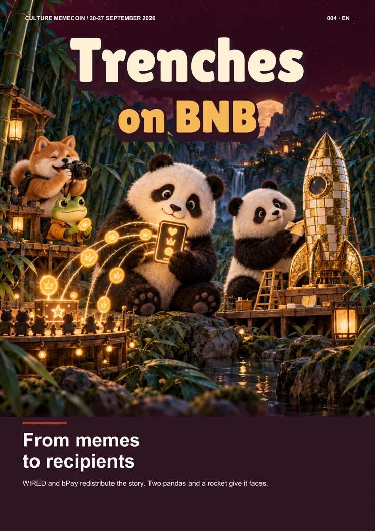 Trenches on BNB, cover of issue 4