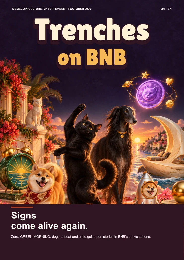 Trenches on BNB, cover of issue 5