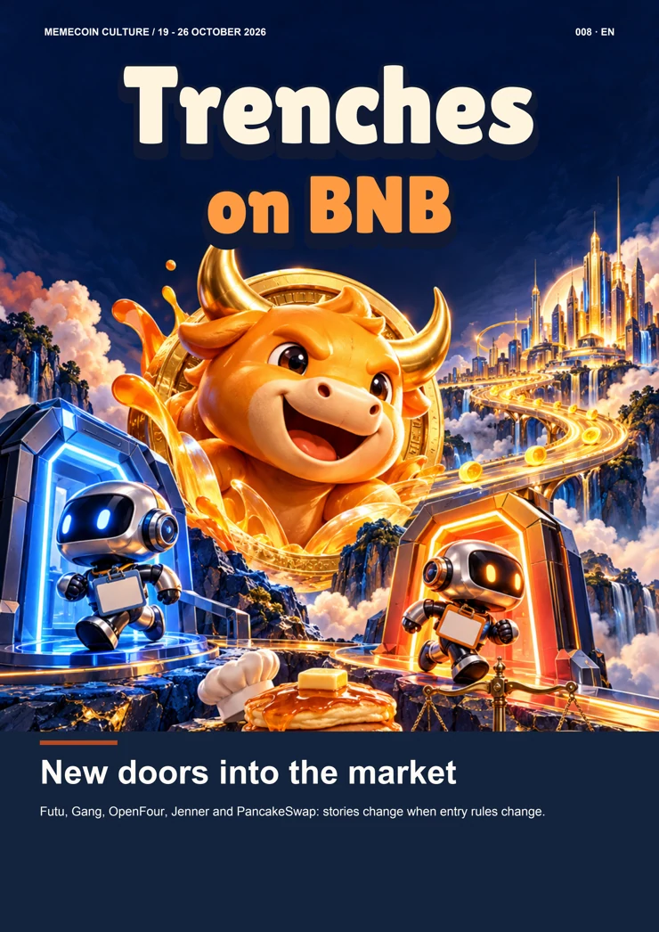 Trenches on BNB, cover of issue 8