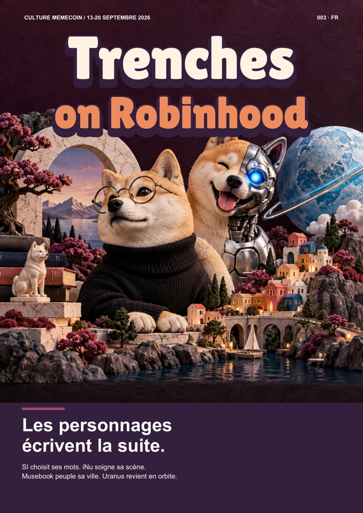 Trenches on Robinhood, couverture du numéro 3