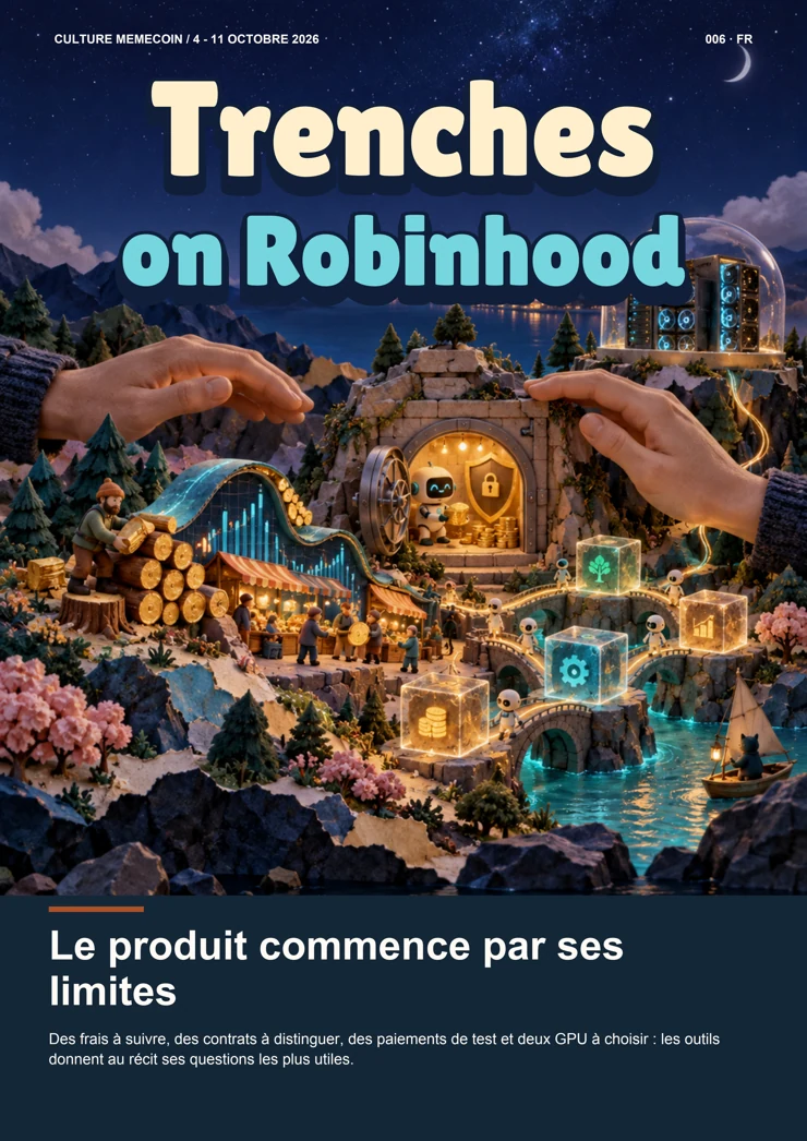 Trenches on Robinhood, couverture du numéro 6