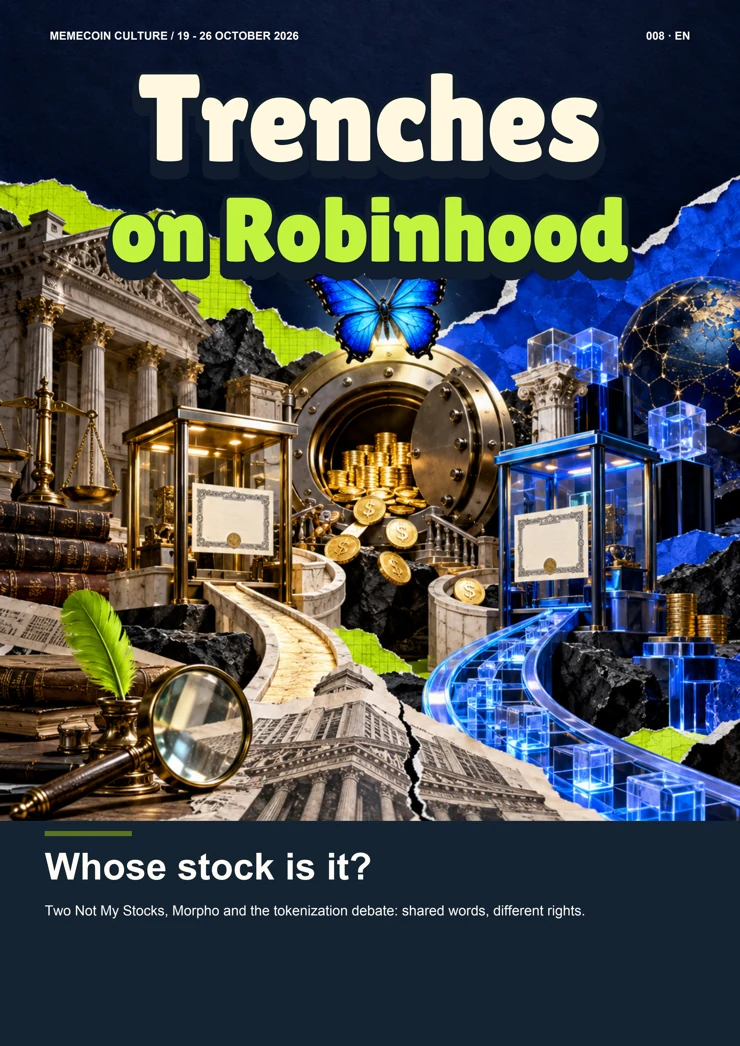 Trenches on Robinhood, cover of issue 8