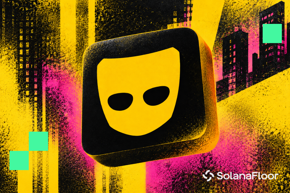 Artwork from SolanaFloor's 11 September report on GRND's Solana launch. [8]