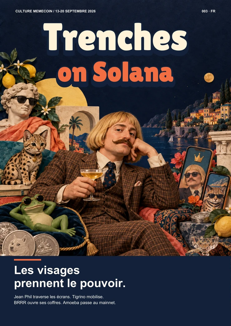 Trenches on Solana, couverture du numéro 3