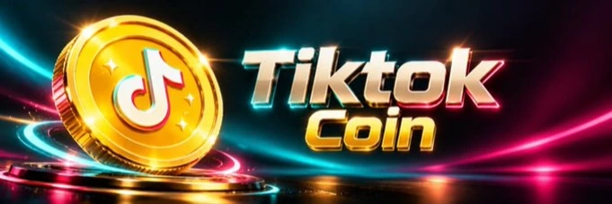 TikTok Coin artwork from its DEX Screener listing; borrowed TikTok branding, with no established affiliation.