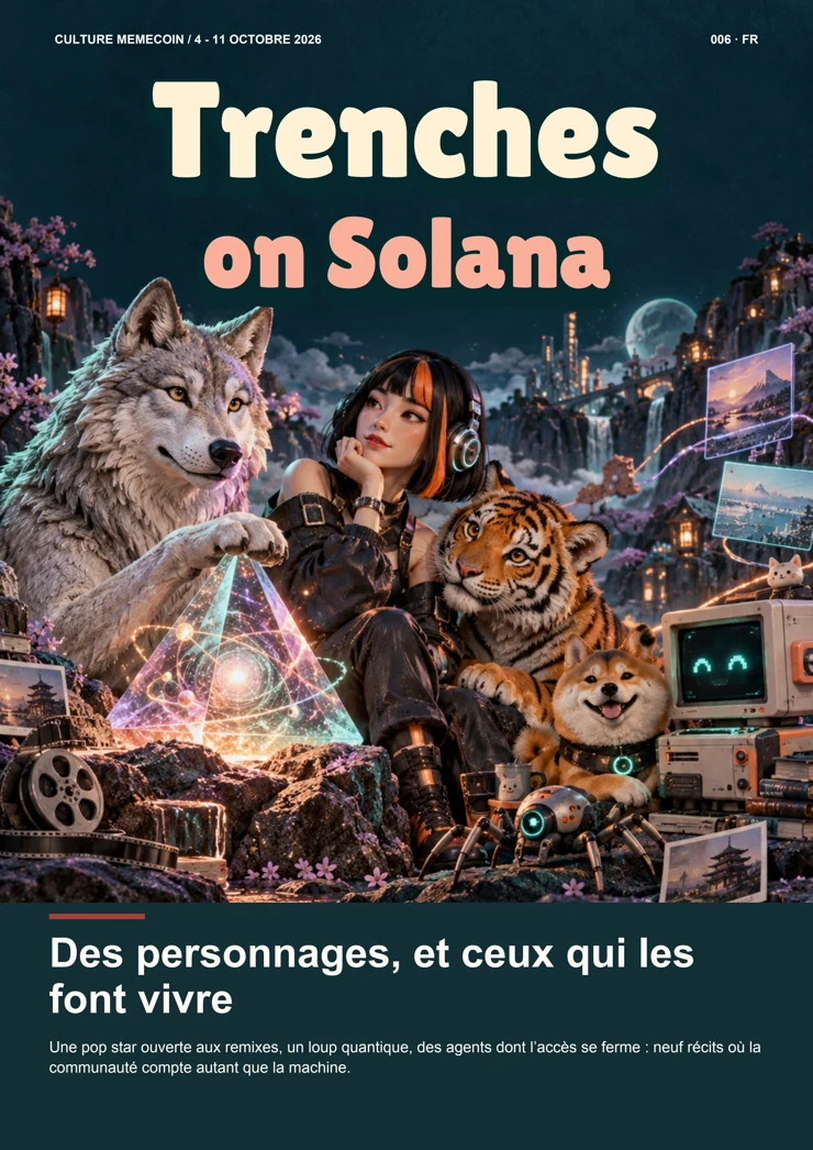 Trenches on Solana, couverture du numéro 6