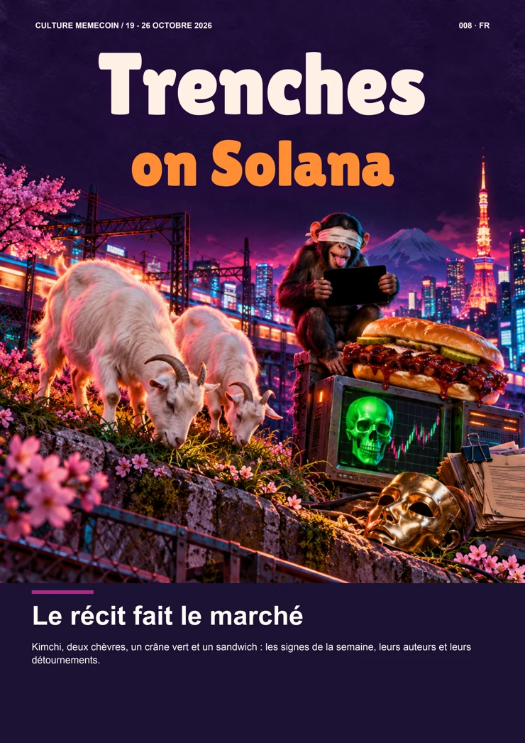 Trenches on Solana, couverture du numéro 8